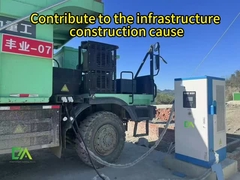 Komercyjna stacja ładowania pojazdów elektrycznych 120 kW 160 kW z czterema działkami prądu stałego