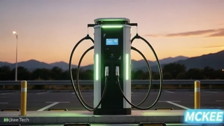 Szybka ładowarka DC EV z 10-calowym ekranem dotykowym