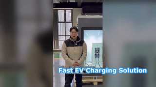 Fast EV Charger 60 120 180KW CCS2 RFID App