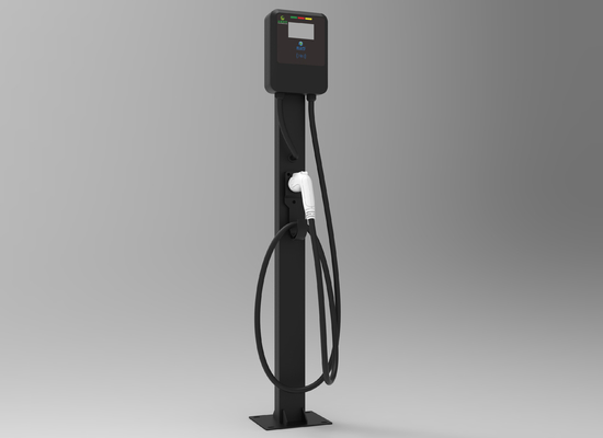 11KW ładowarka elektryczna elektryczna przełącznika prądu prądu typu1 typu2 komercyjny publiczny montaż podłogowy