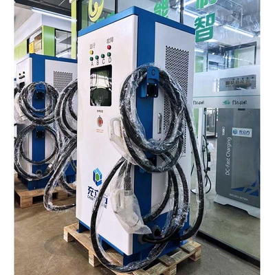 160 kW zintegrowana stacja ładowania elektrycznego z czterema pistoletami szybkiego ładowania