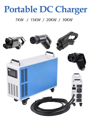 Dobra cena. Gbt V2v 20kw 30kw OCPP Przenośna ładowarka prądu stałego dla pojazdów elektrycznych Ładowarka mobilna dla pojazdów elektrycznych w Internecie