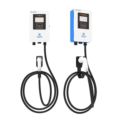 7KW/32A Błękitno-biały / kolumnowy ładowarka pojazdów elektrycznych