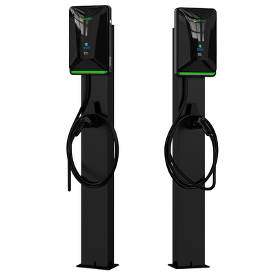 Dobra cena. 7KW 11KW 21KW Czarny kolumnistyczny podłogowy ładowarka pojazdu elektrycznego w Internecie
