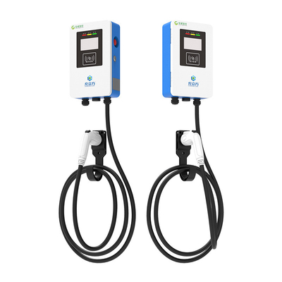 Dobra cena. 7KW/32A Błękitno-biały, ścianowy / post-typowy, pojedynczy pistolet do ładowania pojazdów elektrycznych w Internecie