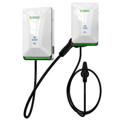 7KW 11KW 22KW Perłowy Biały Ściany Jednorzędowy Pojazd Elektryczny Ładowarka AC