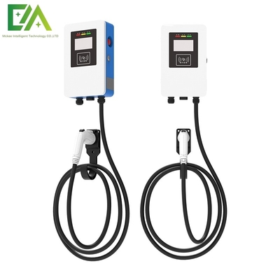 Dobra cena. 7KW 11KW 22KW Błękitno-białe Elektryczne pojazdy ścienne Jednorazowy pistolet AC Ładowarka/przenośna ładowarka w Internecie