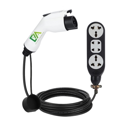 Dobra cena. Przenośny pistolet rozładowujący Ev Przenośny typ2 typ1 Kabel ładowania 3.5kw 16A 5m Do urządzeń domowych Elektrownia zewnętrzna w Internecie