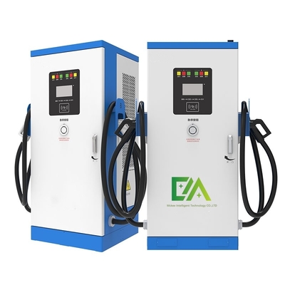 Dobra cena. Nowa Energia Komercyjna 120 KW Stacja ładowania szybkiego prądu stacjonarnego dla pojazdów elektrycznych podwójny pistolet EVse CCS2/GBT Stacja ładowania samochodów elektrycznych z OCPP w Internecie