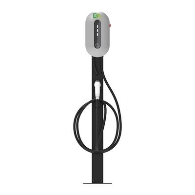 7KW 11KW 22KW Srebro kolumna typ pojedynczy pistolet Elektryczny pojazd AC ładowanie stos
