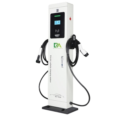 Dobra cena. Podłoga / Typ kolumny Podwójne pistolety AC Stacja ładowania pojazdów elektrycznych / Stacja szybkiego ładowania pojazdów elektrycznych dla gospodarstw domowych w Internecie