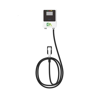 Dom 7KW 11KW 22KW 32A Biały, ścianowy ładowarka prądu stałego samochodu elektrycznego