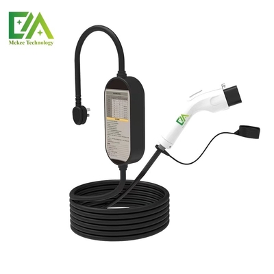 32A 7Kw Ładowarka przenośna do samochodów elektrycznych do użytku domowego Akcesoria do samochodów elektrycznych Ładowarka mobilna typu 2 do samochodów elektrycznych