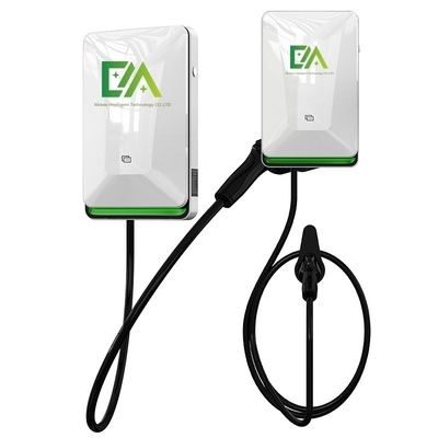 Dobra cena. 7KW 11KW 22KW Srebro kolumna typ pojedynczy pistolet Elektryczny pojazd AC ładowanie stos w Internecie