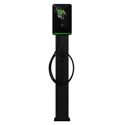 Dobra cena. 7KW 11KW 22KW Pearl White Column / Floor-Standing Single Gun Electric Vehicle AC Charging Pile w Internecie