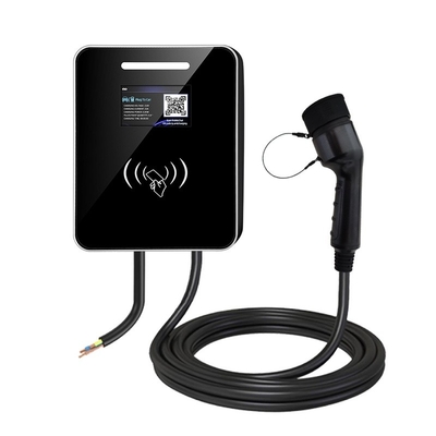 Wysokiej jakości ładowarka domowa EV 22kW IP54 Wodoodporna Złącze typu 2 z wyświetlaczem LCD Certyfikat CE