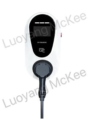 Dobra cena. Wytrzymała ładowarka EV AC o mocy 22 kW, trójfazowa, wodoodporna IP65, inteligentna ładowarka ścienna do pojazdów elektrycznych do użytku domowego, mieszkalnego i komercyjnego w Internecie