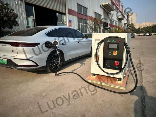 Maksymalna moc 60kW Moc znamionowa 65kWH Pojemność IP55 Ochrona Mobilna ładowarka EV Przenośna stacja ładowania