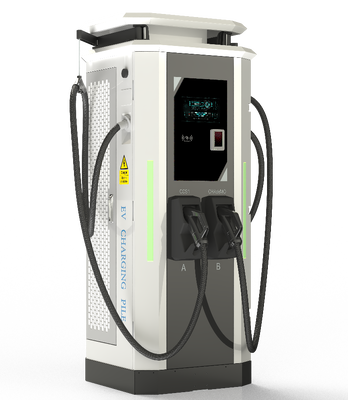 Designed for new energy vehicles, the 60kW DC fast charger ensures efficient and ultra-fast charging performance. Featuring dual swing-arm connectors and a 7-inch high-luminance color screen, it simpl