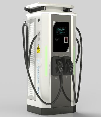 This 120kW DC fast charger is purpose‑built for new energy vehicles, delivering ultra‑fast and highly efficient charging performance. With a 7‑inch high‑brightness color screen and dual swing‑arm conn