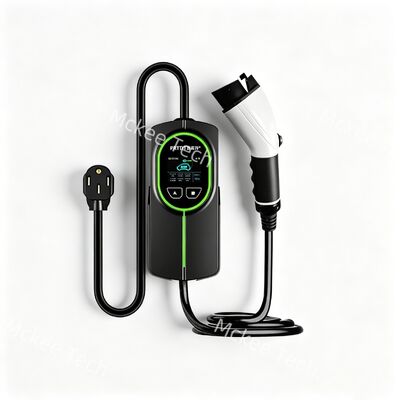 Dobra cena. Przenośna 9,6 kW 32A stacja ładowania elektrycznego typu 1 i typu 2 zgodna w Internecie