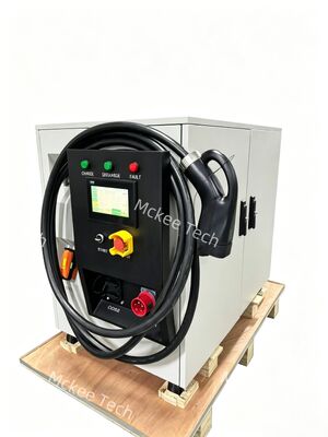 Mobilna szybka ładowarka EV o mocy 60 kW — zintegrowany przenośny magazyn energii o mocy 65 kWh o stopniu ochrony IP54