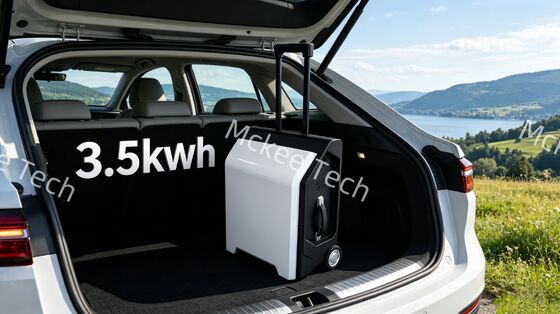 Dobra cena. Mobilna stacja zasilania 3500W 3,5 kWh z akumulatorem LFP 51,2V, wejściem AC 186-236V, do ładowania awaryjnego pojazdów elektrycznych i użytku komercyjnego W Internecie