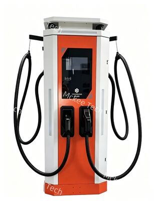 Dobra cena. Do flot komercyjnych ciężkie samochody ciężarowe szybkie stacje ładowania 60 kW White Dew Series DC EV ładowarka chłodzenie powietrzem IP54 OCPP1.6J 10 cali ekran dotykowy W Internecie