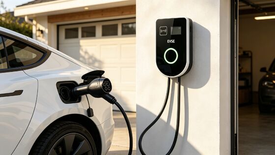 Dobra cena. Komercyjna mieszkalna jednostka ładowania prądu przemiennego elektrycznego w kształcie kształtu U, typu 9.6kw 40A 85V do 265V IP54 UL94 V0 4,59 cali Ładowarka LCD W Internecie