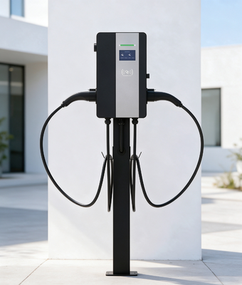 Dobra cena. Ładowarka EV McKee 22kW 44kW AC z pełną ochroną bezpieczeństwa, przeciwprzepięciowa, przeciwprzeciekom, IP54 W Internecie