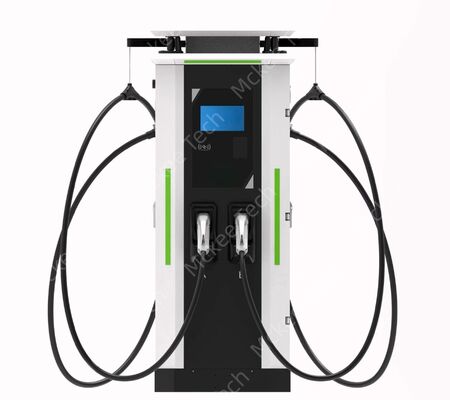 Dobra cena. Szybka ładowarka elektryczna o mocy 180 kW DC z kompatybilnością z wieloma standardami i 10,1-calowym ekranem dotykowym do komercyjnego ładowania W Internecie