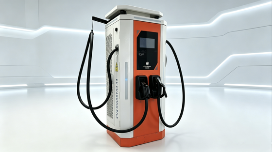 Dobra cena. 120 kW Dual Gun CCS2 CHAdeMO DC Szybkie ładowarki IP54 OCPP1.6J 10 cali ekran dotykowy dla stacji drogowych W Internecie