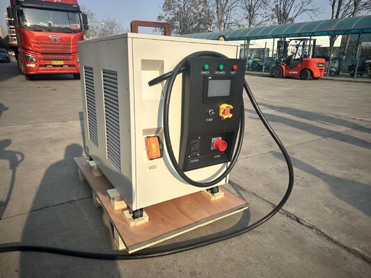 Dobra cena. Mobilna ładowarka EV o mocy 60 kW i mocy 65 kWh Chłodzona cieczą, przenośna stacja do szybkiego ładowania energii DC W Internecie
