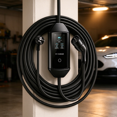 Dobra cena. Przenośny ładowarka prądu przenośnego typu 1 8A 1.92kW 120V Plug-and-play z wyświetlaczem LCD o pojemności 3,67 cali W Internecie