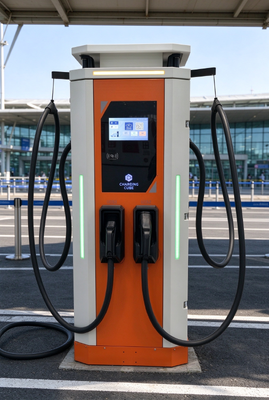 Dobra cena. Ładowarka EV DC 320kW z dwoma pistoletami CCS1 CCS2 GB/T 250A na pistolet OCPP 1.6J 200-1000V IP54 Komercyjna W Internecie